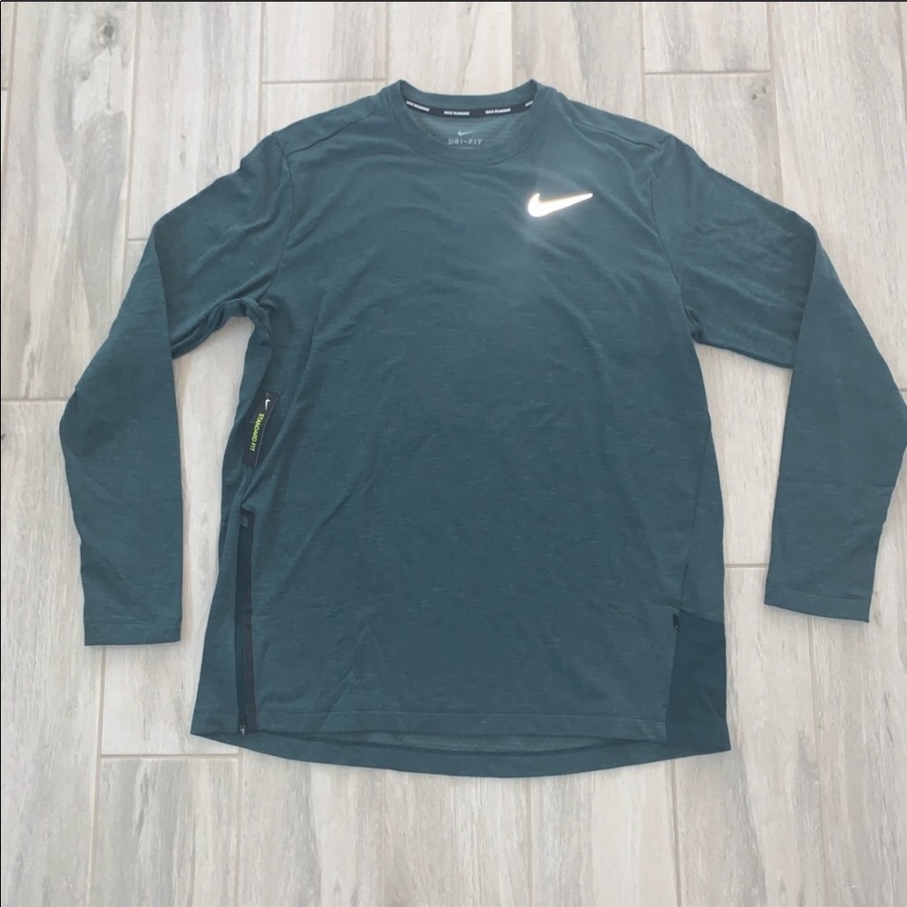 Nike Dri-Fit Running Shirt with Zips